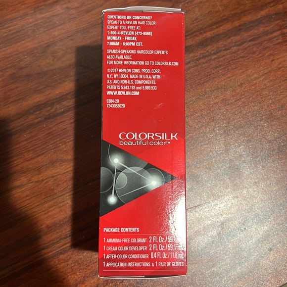 2 Revlon color silk hair color shade- 20 brown black - Picture 3 of 7